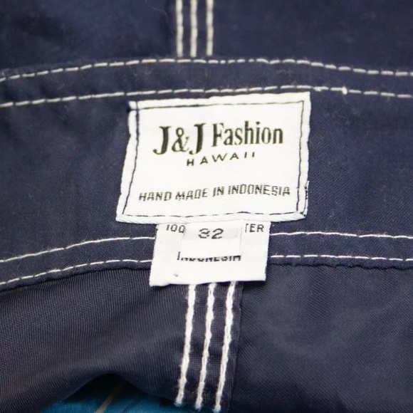 J&J Fashion Hawaii Men’s Swim Trunks - Picture 3 of 3